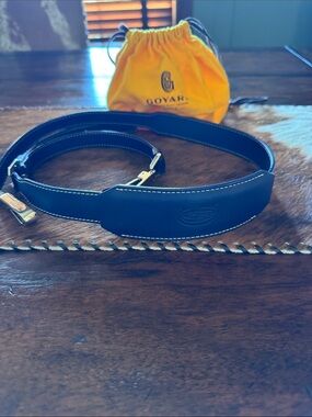 Goyard Leather Bag Strap New